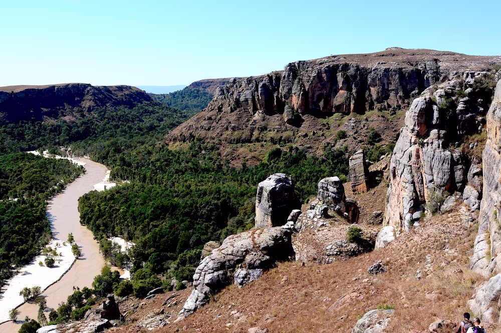 The Manambolo, the Tsingy de Bemaraha and the Makay Massif